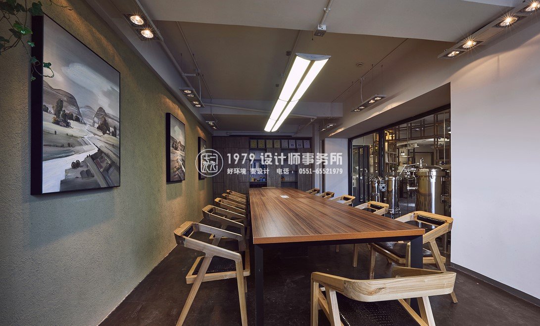 合肥昌盛過濾設計有限公司辦公室設計之不同角度員工會議室設計效果圖