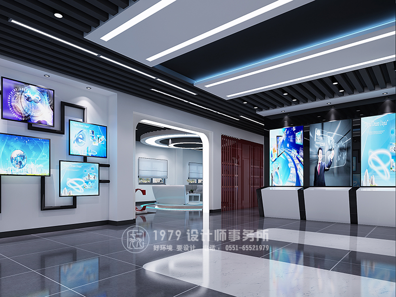 合肥展廳裝修設計中常用的五個照明方式